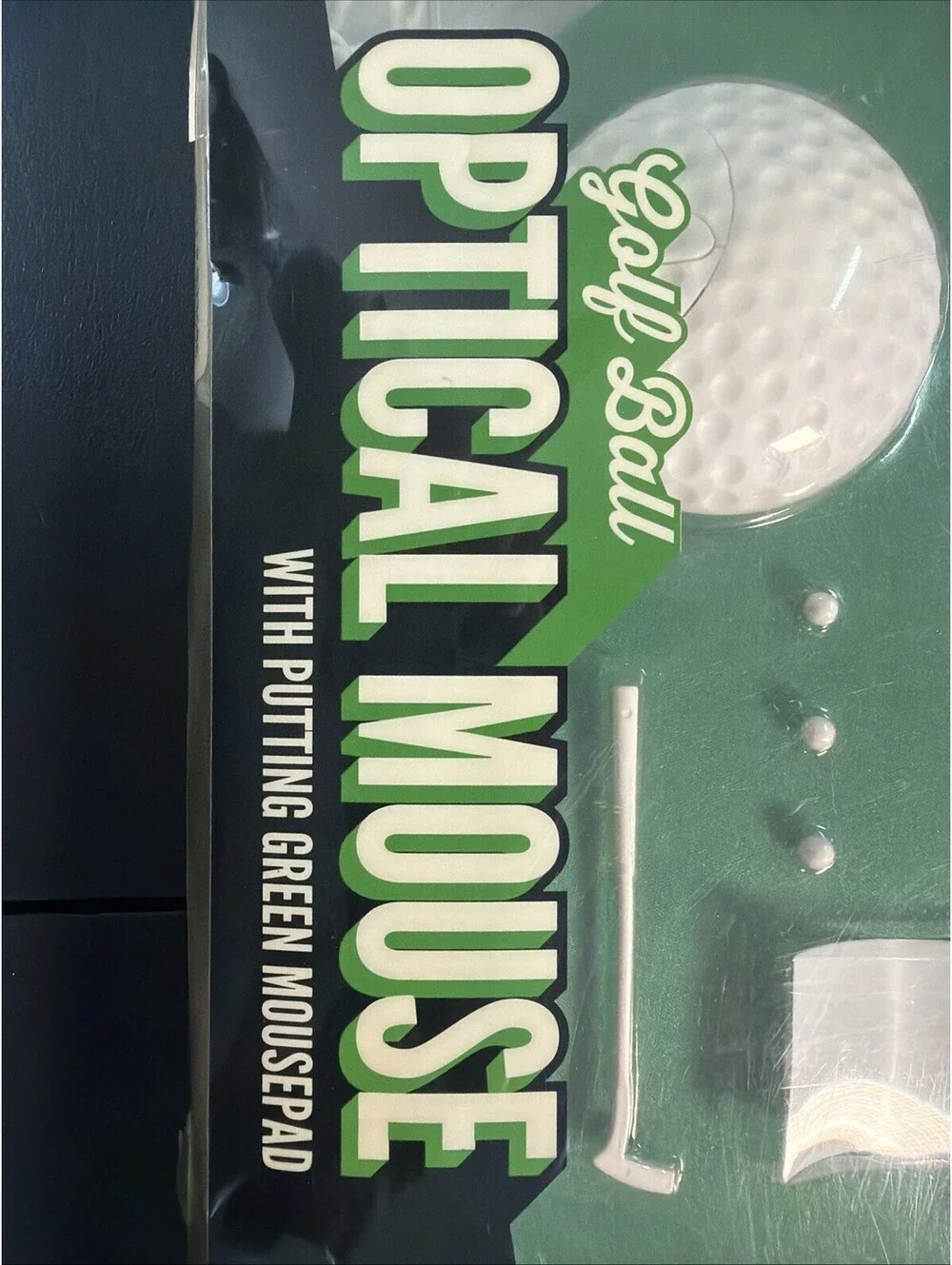 Golf Ball Putting Green Optical Mouse CVS Vintage New Old Stock USB